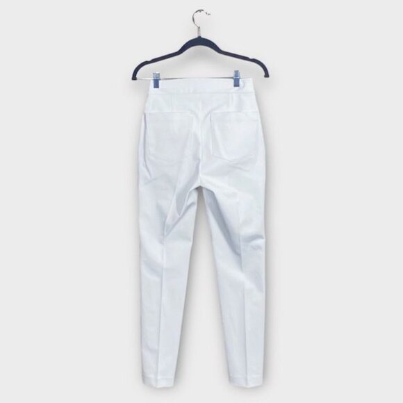 NWT Spanx On-The-Go Slim Straight Pant Classic White, Size Extra Small Tall - Picture 6 of 8